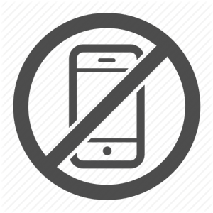 no mobile phone