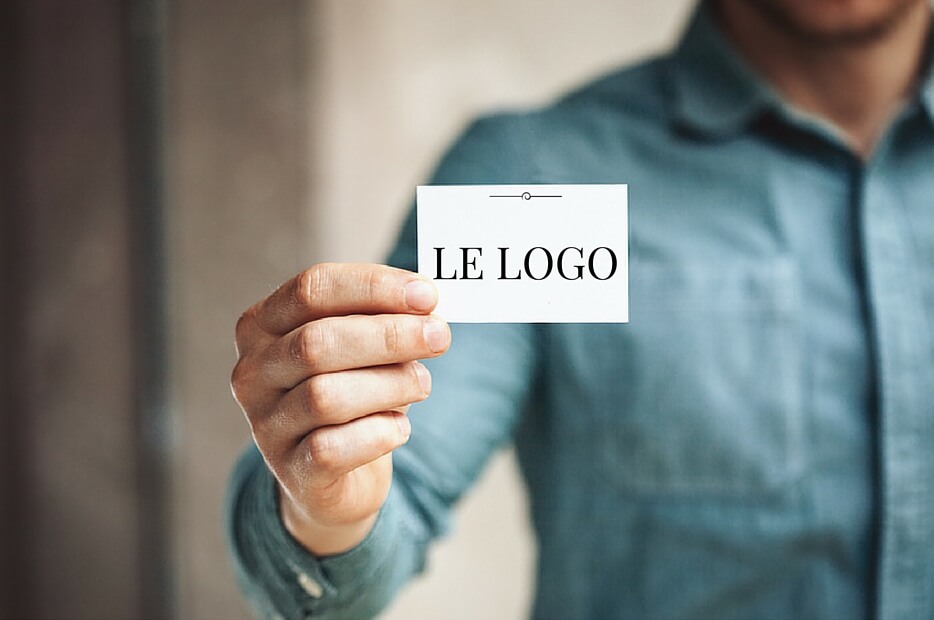 le logo carte de visite emploi entrepreneuriat