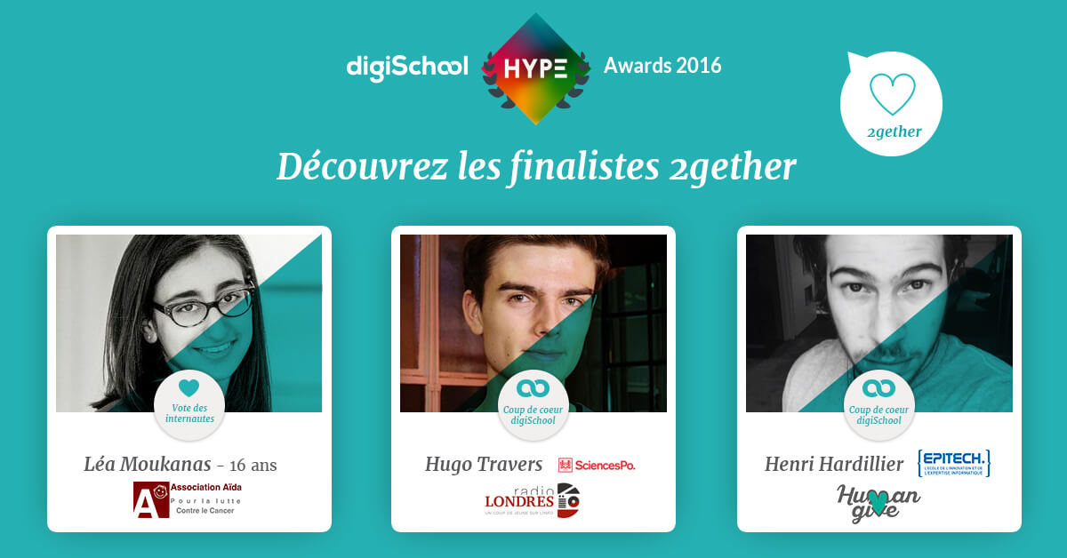DigiSchool HYPE Awards, concours, jeunes, entrepreneuriat, projets