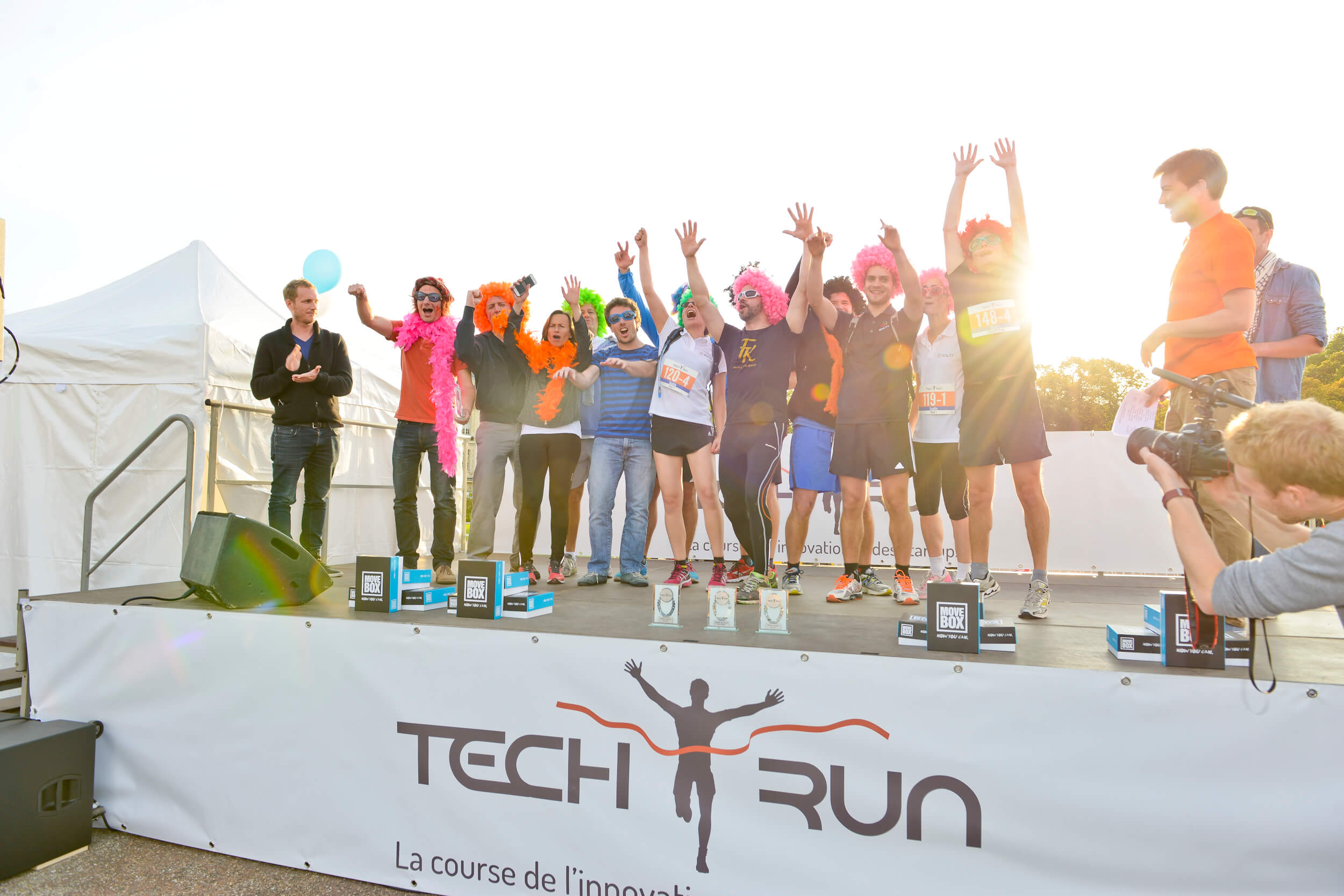 Tech Run, course, start-up, concours, courir, sport, entreprise, entrepreneuriat