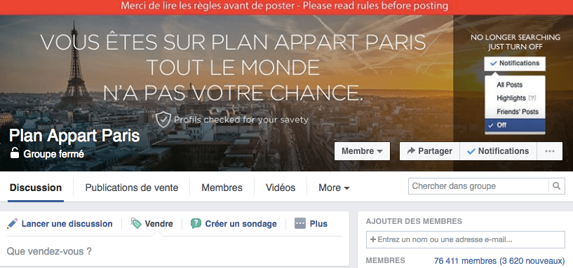 plan appart paris